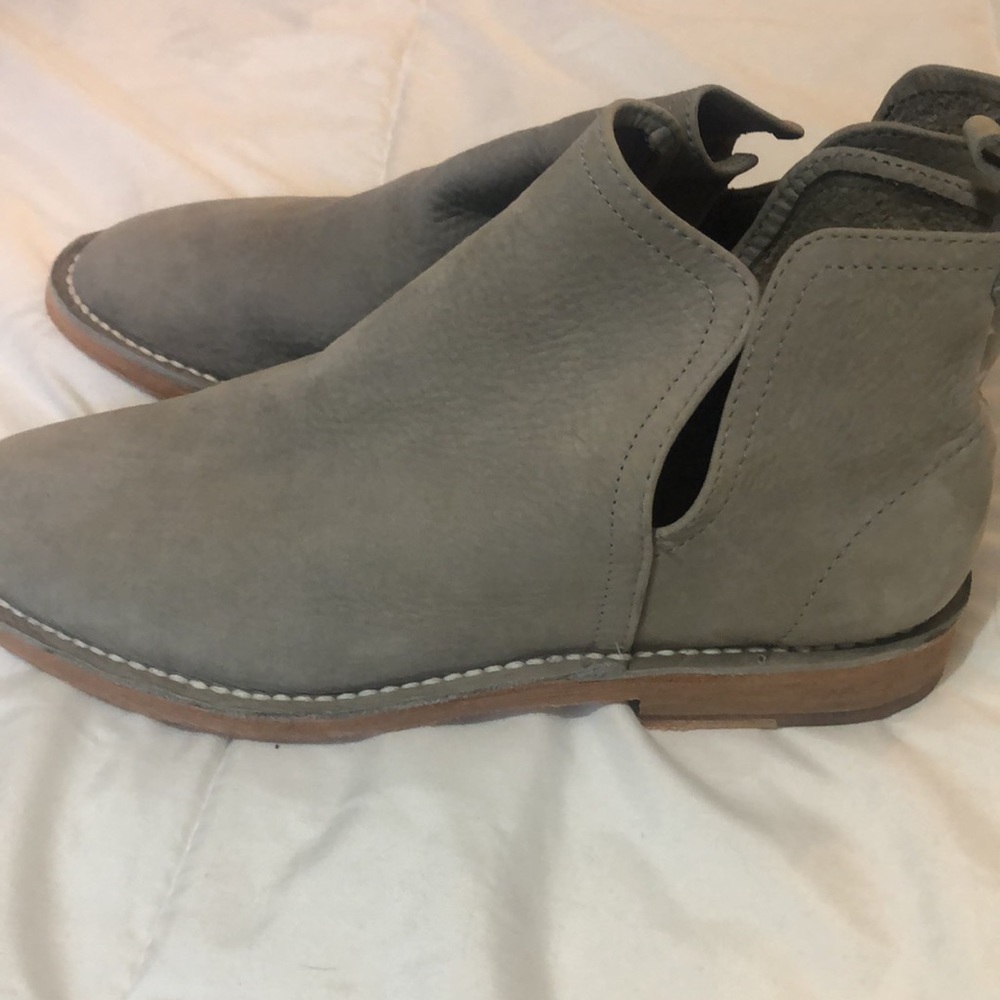 Jeffery Campbell suede low booties - Picture 2 of 9